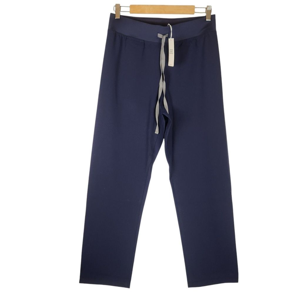 Figs Pants Womens Medium Navy Livingston High Waist Classic Scub NWT